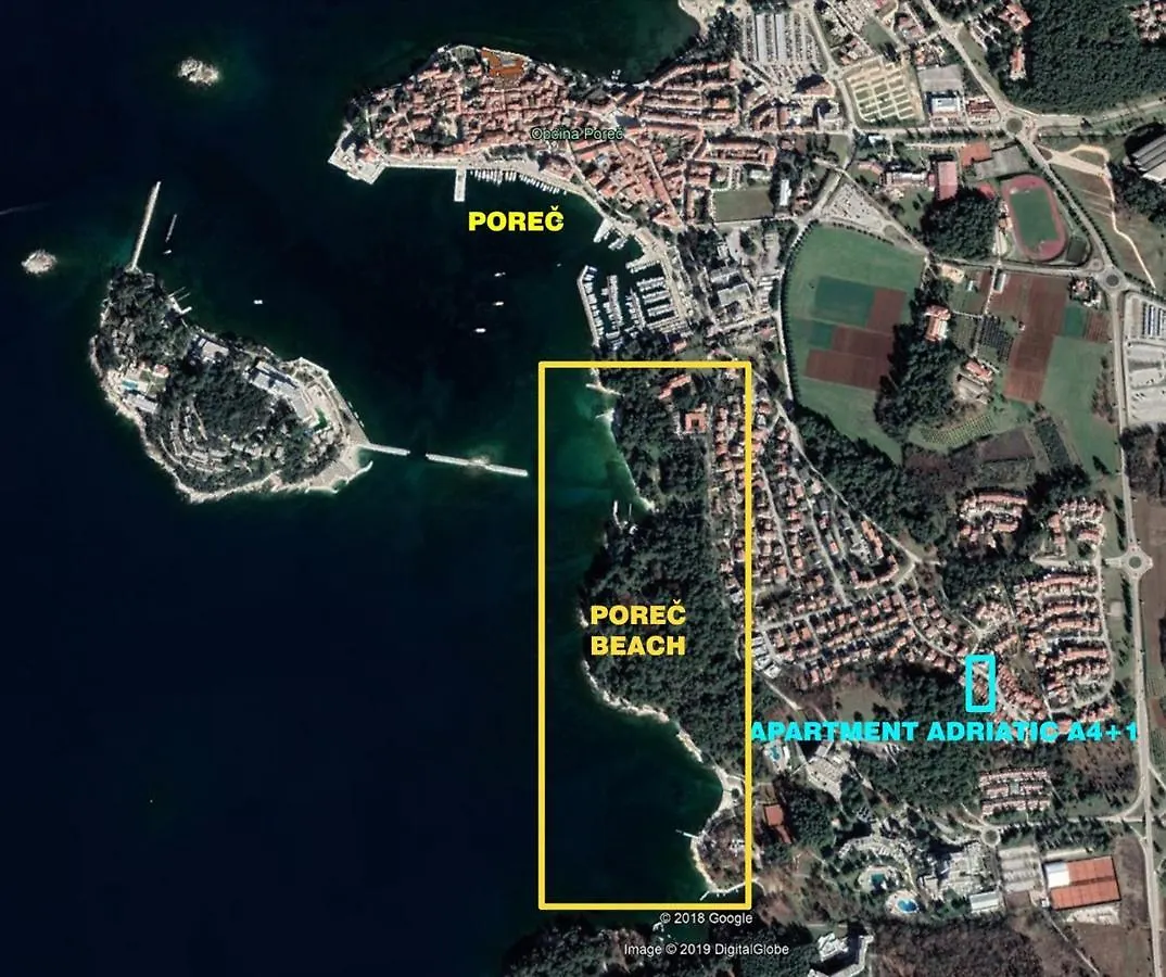 *** Guest house Apartments Porec Beach Area Simo Croatia