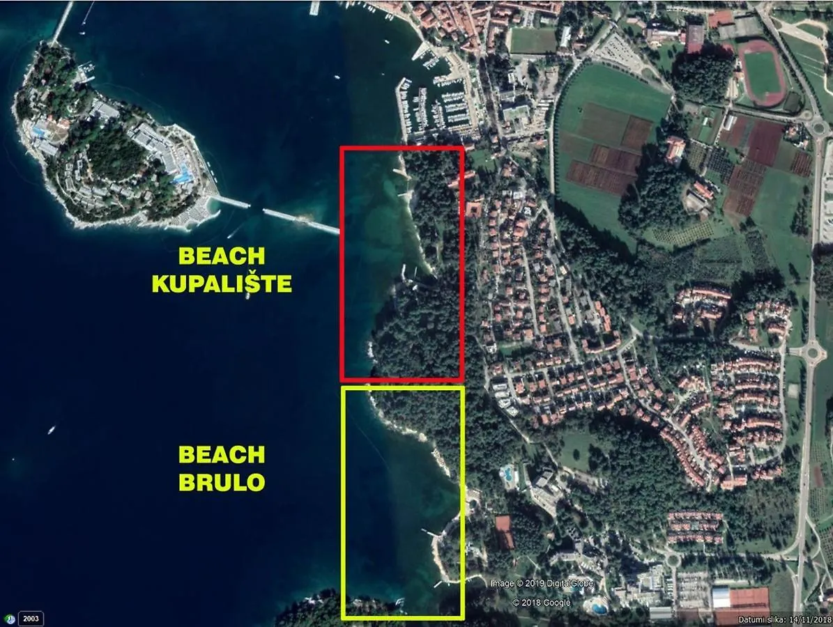 Guest house Apartments Porec Beach Area Simo